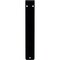 Ekena Millwork Eris Wrought Iron Bracket, (Single center brace), Powder Coated Black 1 1/2"W x 5 1/2"D x 8"H BKTM01X05X08SER - alternate 4
